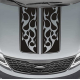 Смуги на капот чи багажник авто 3D TUNING STUDIO Готика 910х580мм