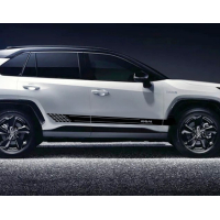 Смуги на 2 сторони авто 3D TUNING STUDIO Тойота Рав4 1180х462х0.15мм