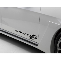 Наклейки на авто 3D TUNING STUDIO Limited Лімітед 406х87х0.060мм=2штуки