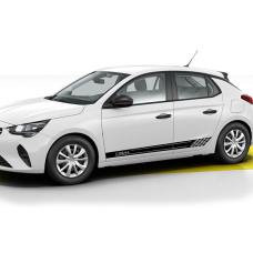 Смуги на бік авто 3D TUNING STUDIO Опель Корса 1180х462х0.080мм