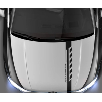 Смуги на капот авто 3D TUNING STUDIO Performance BL 980х120х0.070мм