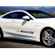 Наклейки смуги на мерседес AMG driving performance 800х160мм=2штуки