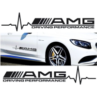Наклейки смуги на мерседес 3D TUNING STUDIO AMG driving performance 800х160х0.060мм=2штуки