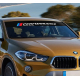 Наклейка на лобове скло БМВ Performance limited Edition 1300х210мм