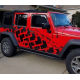 Камуфляж смуги на авто 3D TUNING STUDIO Протектор 2000х585мм=2штуки