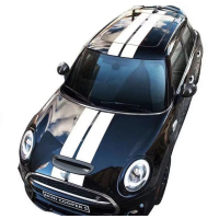 Смуги на авто 3D TUNING STUDIO Міні купер спортивні подвійні 1350х120х0.060мм=6штук