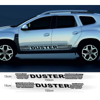 Смуги на бік авто 3D TUNING STUDIO Рено Дастер 1500х150мм=2штуки