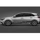 Смуги на бік авто Performance 2100x250мм=2шт + 440х140мм=2шт