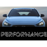 Смуга наклейка на скло авто 3D TUNING STUDIO Performance 1300х200х0.080мм