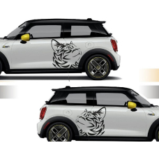 Наклейка на авто 3D TUNING STUDIO Кіт 680х680х0.060мм