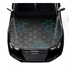 Наклейка на капот 3D TUNING STUDIO Соти 1500х1200х0.080мм