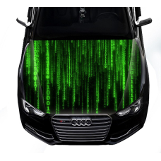Наклейка на капот 3D TUNING STUDIO Матриця GR 1500х1200х0.080мм