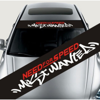 Наклейка на лобове скло 3D TUNING STUDIO Need for speed 1300х210х0.080мм