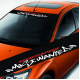 Наклейка на лобове скло Need for speed 1300х210х0.080мм