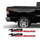 Наклейки на багажник 4х4 off road 470х70х0.080мм=2штуки