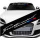 Наклейка на лобове скло Sport mind performance 1300х210х0.080мм