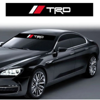 Наклейка на лобове скло 3D TUNING STUDIO Тойота TRD 1300х200х0.080мм