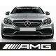 Наклейка на лобове скло Мерседес AMG 1300х210х0.080мм
