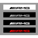 Наклейка на лобове скло Мерседес AMG 1300х210х0.080мм