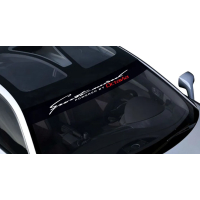 Наклейка на лобове скло 3D TUNING STUDIO Октавія 1300х200х0.080мм