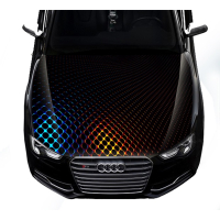 Наклейка на капот 3D TUNING STUDIO Абстракція КР 1500х1200х0.080мм