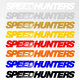 Наклейки на бік авто Speedhunters 950х95х0.060мм=2штуки