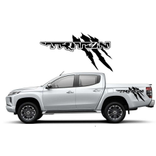 Наклейки на багажник 3D TUNING STUDIO Міцубіші Л200 Тритон 980х490х0.060мм=2штуки