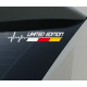 Наклейки на авто Limited Edition 300х60х0.15мм=2штуки