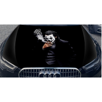 Наклейка на капот 3D TUNING STUDIO Джокер ЧФ 1500х1200х0.080мм