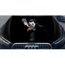 Наклейка на капот 3D TUNING STUDIO Джокер ЧФ 1500х1200х0.080мм