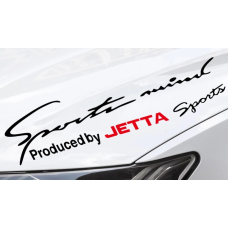 Наклейки на авто 3D TUNING STUDIO Sport mind produced by Jetta 400х100х0.15мм=2штуки
