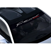 Наклейка на лобове скло 3D TUNING STUDIO Опель Астра 1300х180х0.080мм