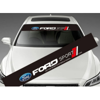 Наклейка на лобове скло 3D TUNING STUDIO Форд Спорт 1350х200х0.080мм