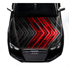 Наклейка на капот 3D TUNING STUDIO Абстракція КК 1500х1200х0.080мм