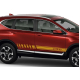 Смуги на автомобіль Honda CR-V 980х120х0.060мм=4штуки