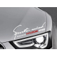 Наклейки на авто Хюндай Sports mind hyundai 300х100х0.15мм=2штуки