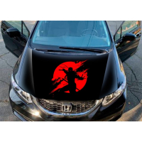 Наклейка на капот 3D TUNING STUDIO Самурай 1500х1200х0.080мм