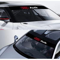 Наклейка на лобове скло 3D TUNING STUDIO Ауді 1300х200х0.080мм