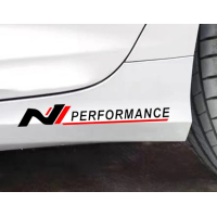 Наклейки на автомобіль 3D TUNING STUDIO Хюндай N performance 300х40х0.15мм=2штуки