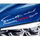 Наклейка на капот Мазда Sports mind Mazda 400х96х0.080мм