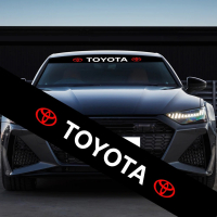 Наклейка на лобове скло 3D TUNING STUDIO Тойота 1350х200х0.080мм