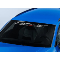 Наклейка на лобове, заднє скло 3D TUNING STUDIO Грейт вол Great wall 900х120х0.080мм