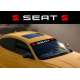 Наклейка на лобове скло Сеат SEAT 1300х210х0.080мм
