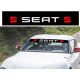 Наклейка на лобове скло Сеат SEAT 1300х210х0.080мм