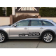 Наклейки на авто Ауді Allroad quattro 835х828х0.060мм