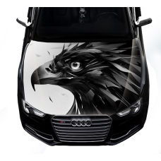 Наклейка на капот 3D TUNING STUDIO Орел абстракція сф 1500х1200х0.080мм