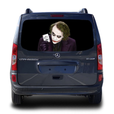 Наклейка на заднє скло 3D TUNING STUDIO Джокер 3д 1480х700х0.18мм