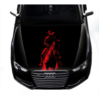 Наклейка на капот ARB 3D TUNING STUDIO Ковбой 1500х1200х0.080мм