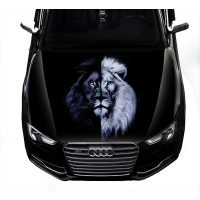 Наклейка на капот ARB 3D TUNING STUDIO Лев чбкс 1500х1200х0.080мм