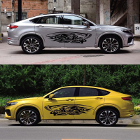 Наклейки на авто ARB 3D TUNING STUDIO Череп смерть 1800х450х0.070мм=2штуки